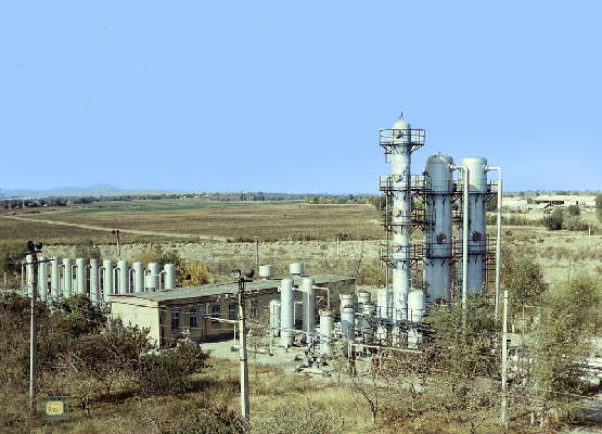 Газовое хранилище.